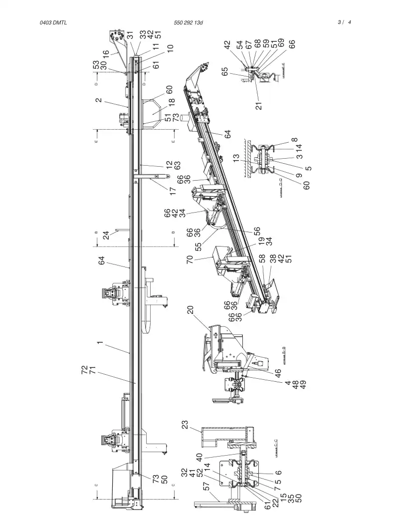 55029213d 550 292 13d FEED - Sandvik Technical Drawing