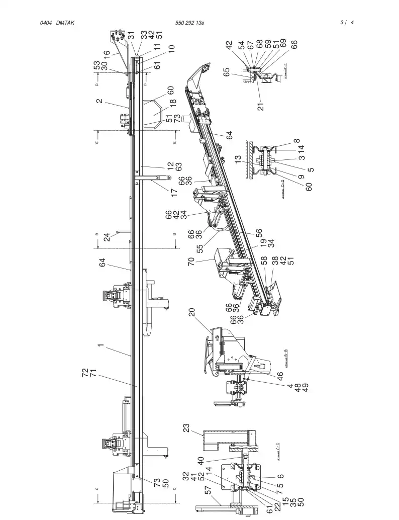 55029213e 550 292 13e FEED - Sandvik Technical Drawing