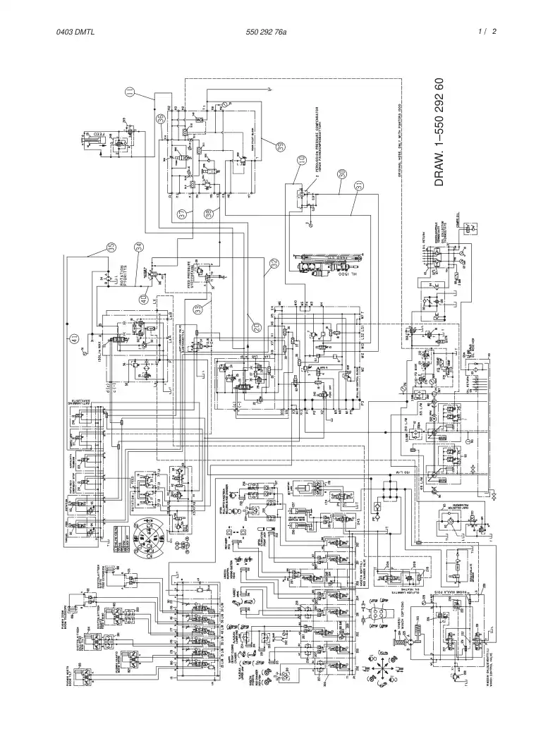 55029276a 550 292 76a HOSING (BOOM MODULE) (1-550 29 - Sandvik Technical Drawing