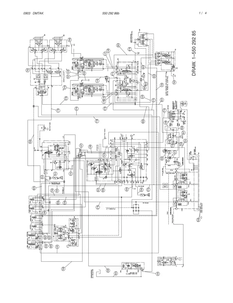 55029286b 550 292 86b HOSING (CONTROL MODULE) (1-550 - Sandvik Technical Drawing
