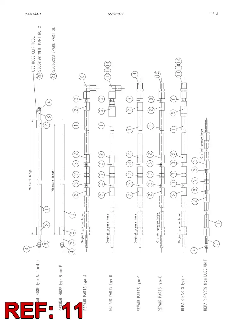 55029348 550 293 48 STRAIGHT THREAD ADAPTER - Sandvik Technical Drawing