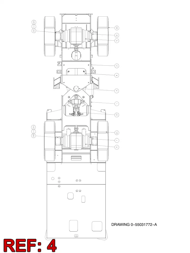 55029493 550 294 93 MOUNTING - Sandvik Technical Drawing