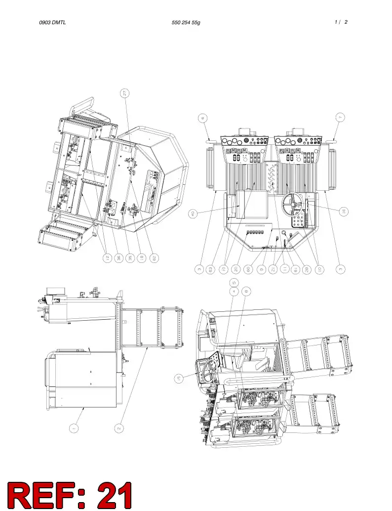 55029629 550 296 29 ADAPTER ASSEMBLY - Sandvik Technical Drawing