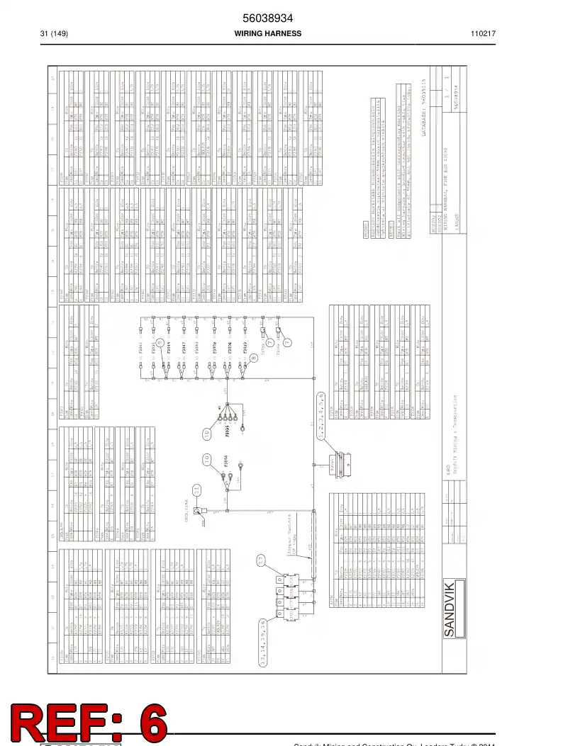 55029738 550 297 38 Female contact - Sandvik Technical Drawing
