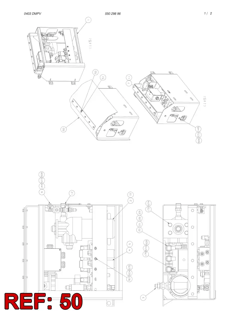 55030012 550 300 12 RUBBER SHEET - Sandvik Technical Drawing