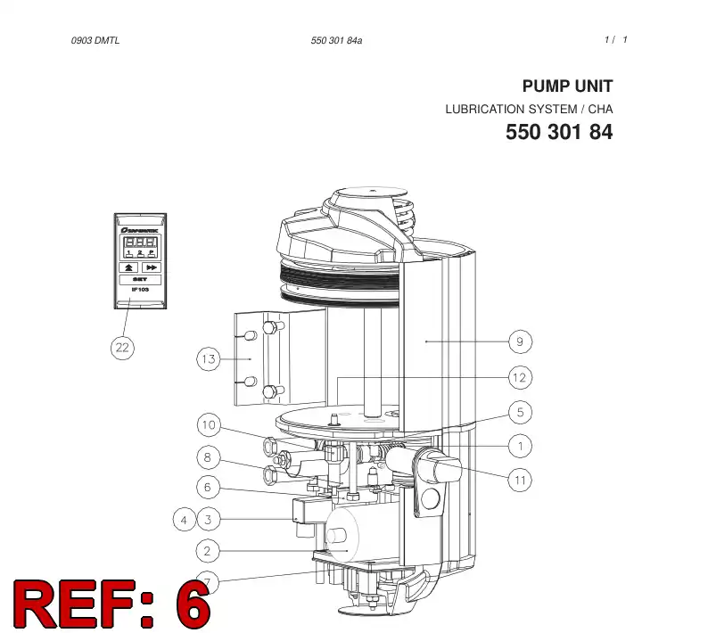 55030204 550 302 04 PRESSURE SENSOR - Sandvik Technical Drawing