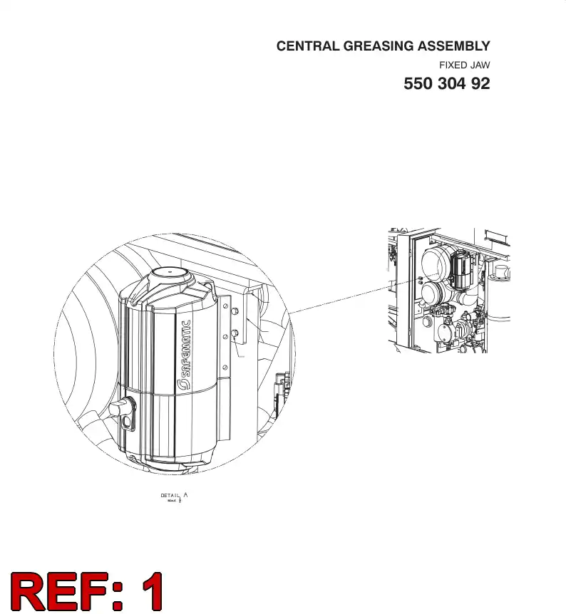 55030490 550 304 90 FASTENER - Sandvik Technical Drawing