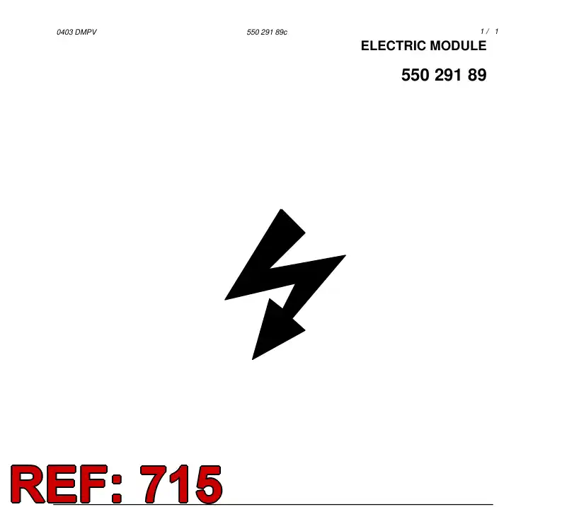 55030538 550 305 38 CONTROL CIRCUIT DIAGRAM - Sandvik Technical Drawing