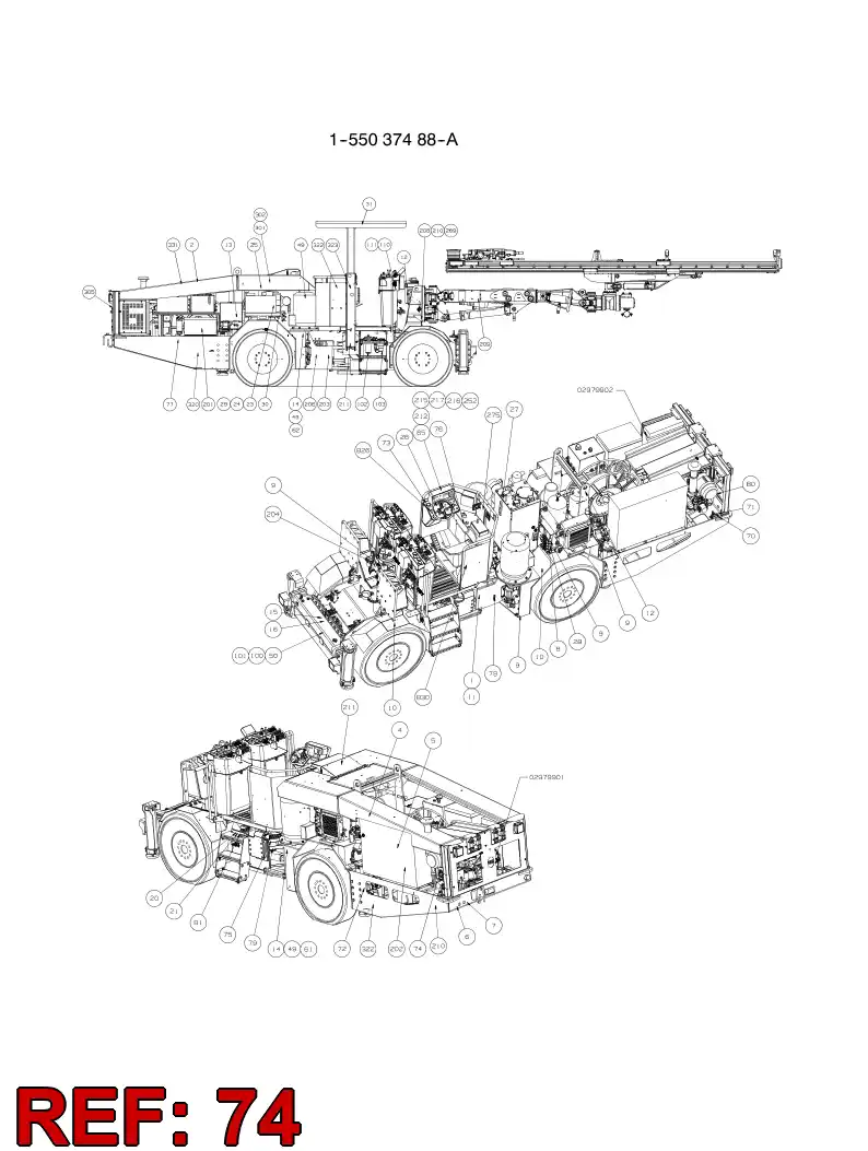 55030936 550 309 36 SIGN - Sandvik Technical Drawing