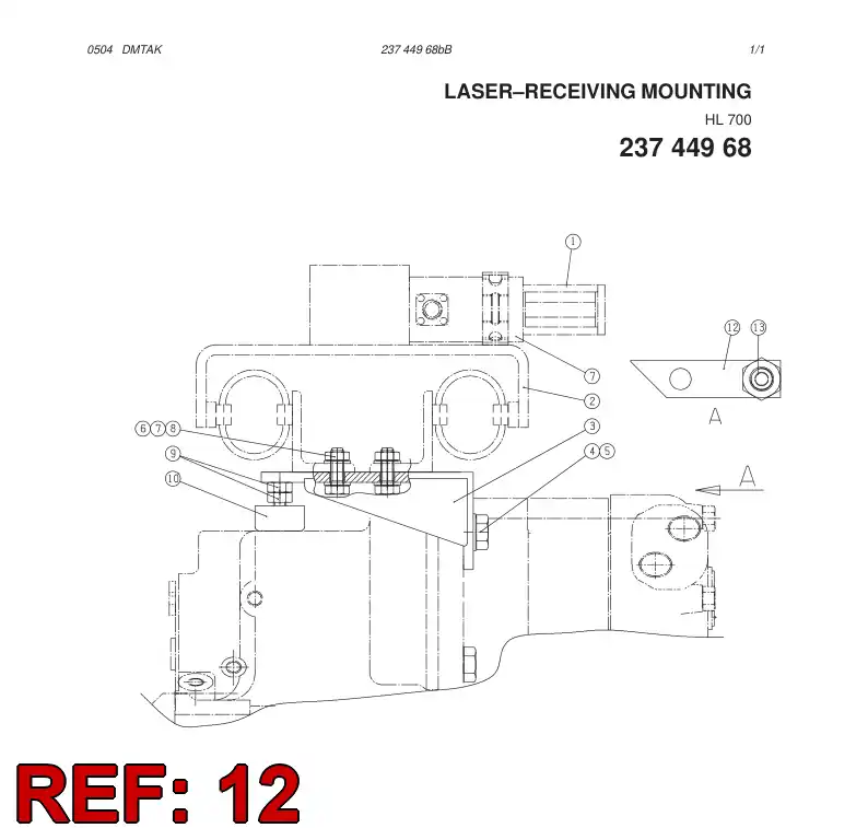55030939 550 309 39 FLAT BAR - Sandvik Technical Drawing