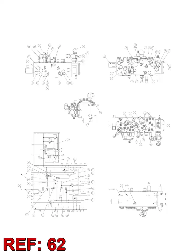 55031017 550 310 17 DUO TERMINAL - Sandvik Technical Drawing