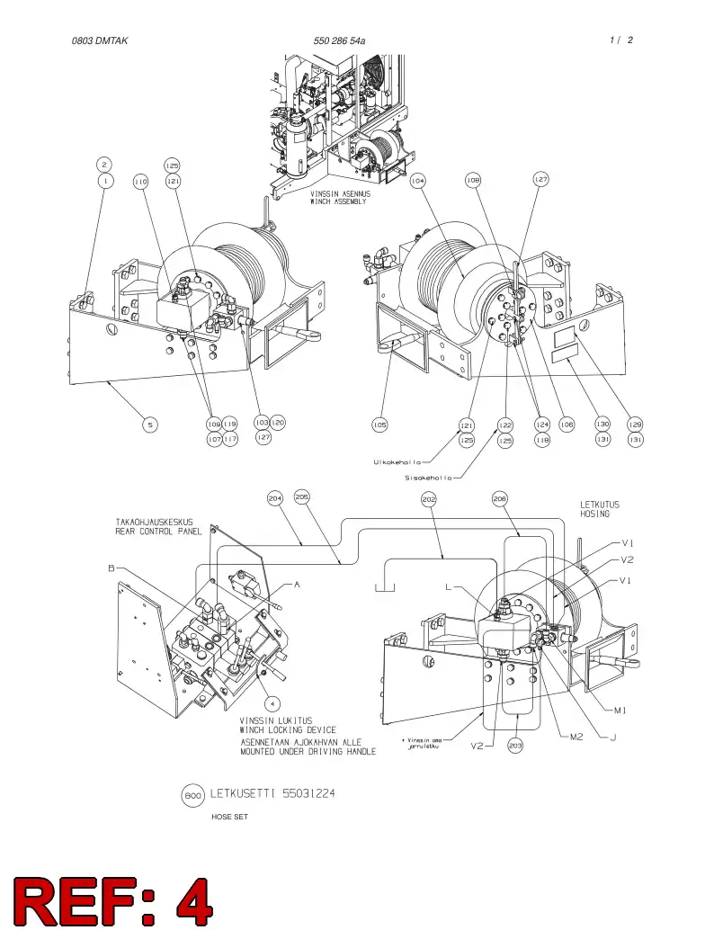 55031227 550 312 27 LOCK - Sandvik Technical Drawing
