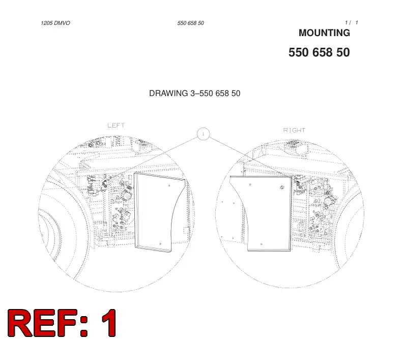 55031292 550 312 92 VALVE ASSEMBLY - Sandvik Technical Drawing