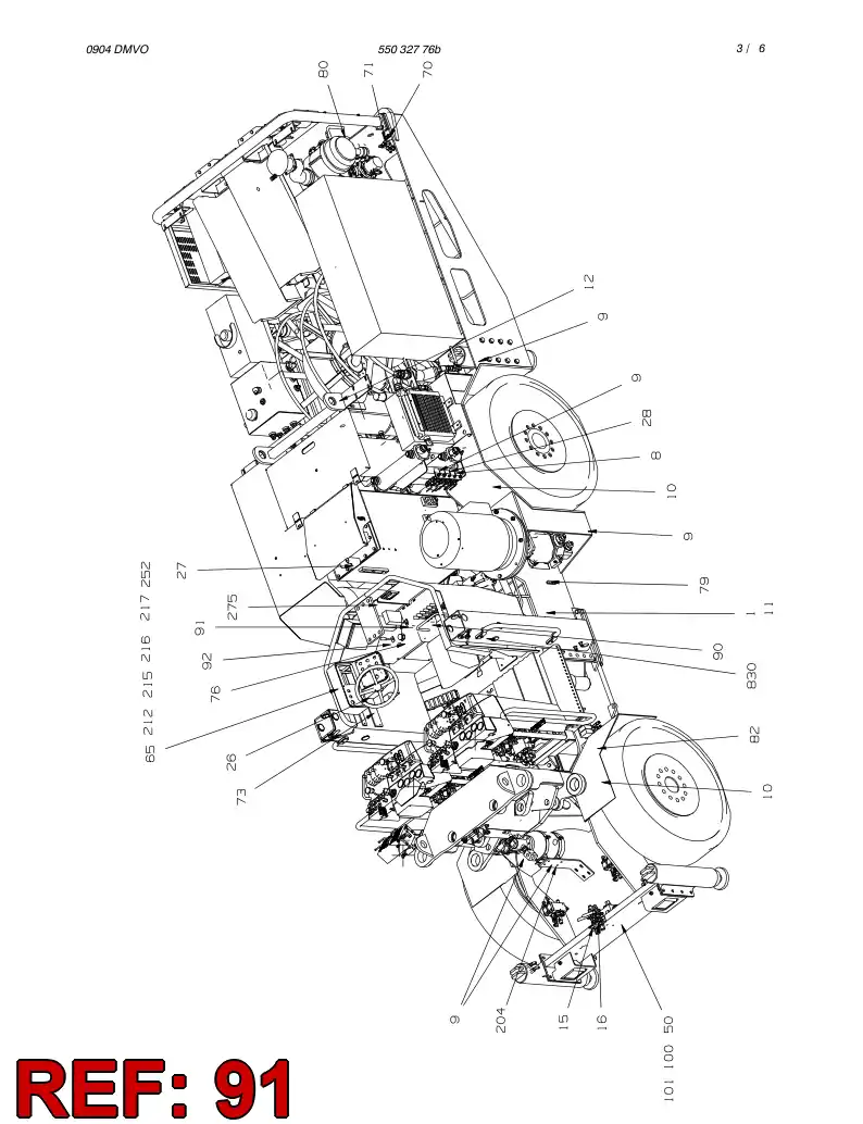 55031308 550 313 08 SIGN - Sandvik Technical Drawing