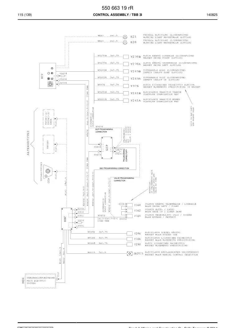55031357a 550 313 57a Terminator - Sandvik Technical Drawing