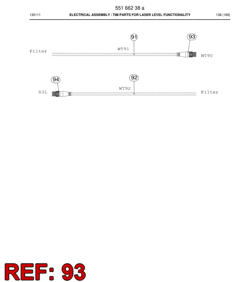 55031363c 550 313 63c Connector, Plug - Sandvik Technical Drawing