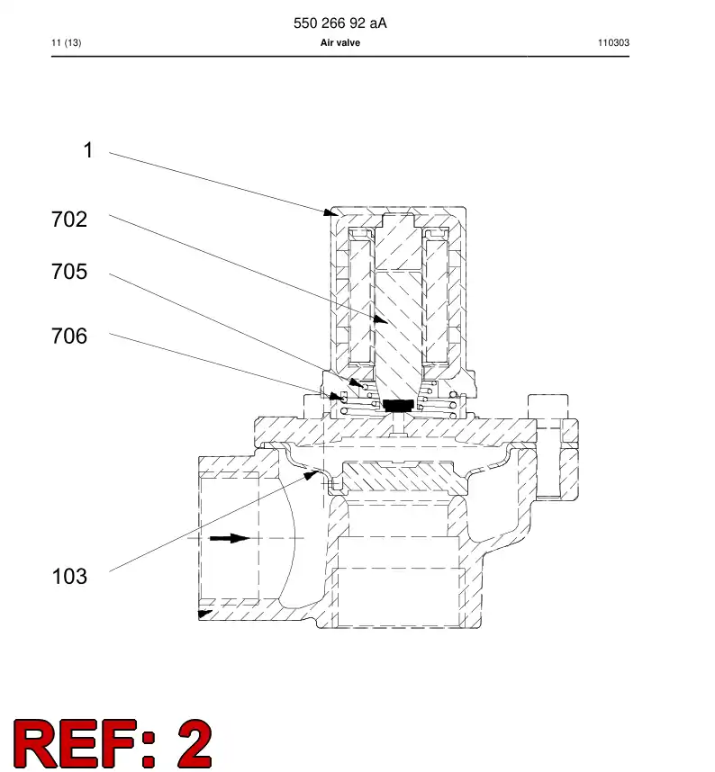 55032339a 550 323 39a Repair kit - Sandvik Technical Drawing