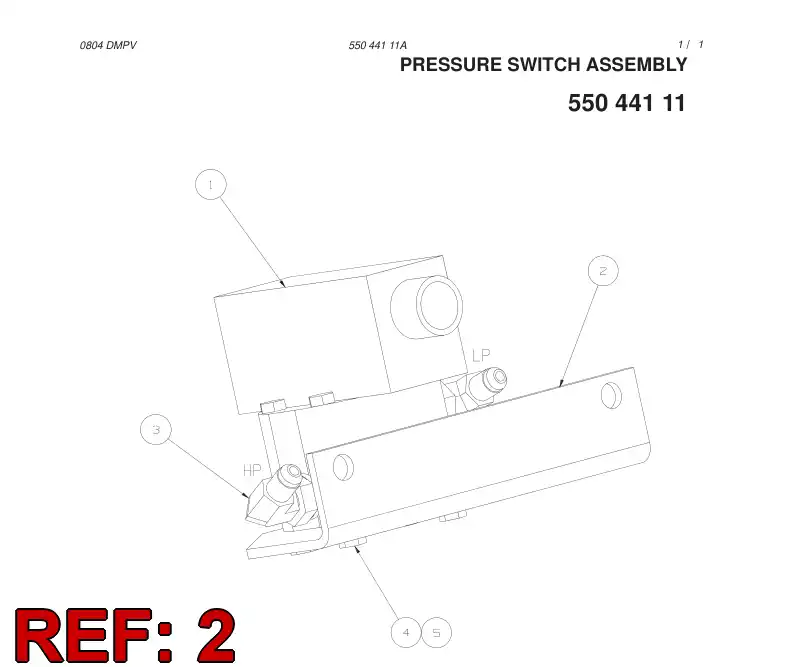 55032560 550 325 60 PLATE - Sandvik Technical Drawing