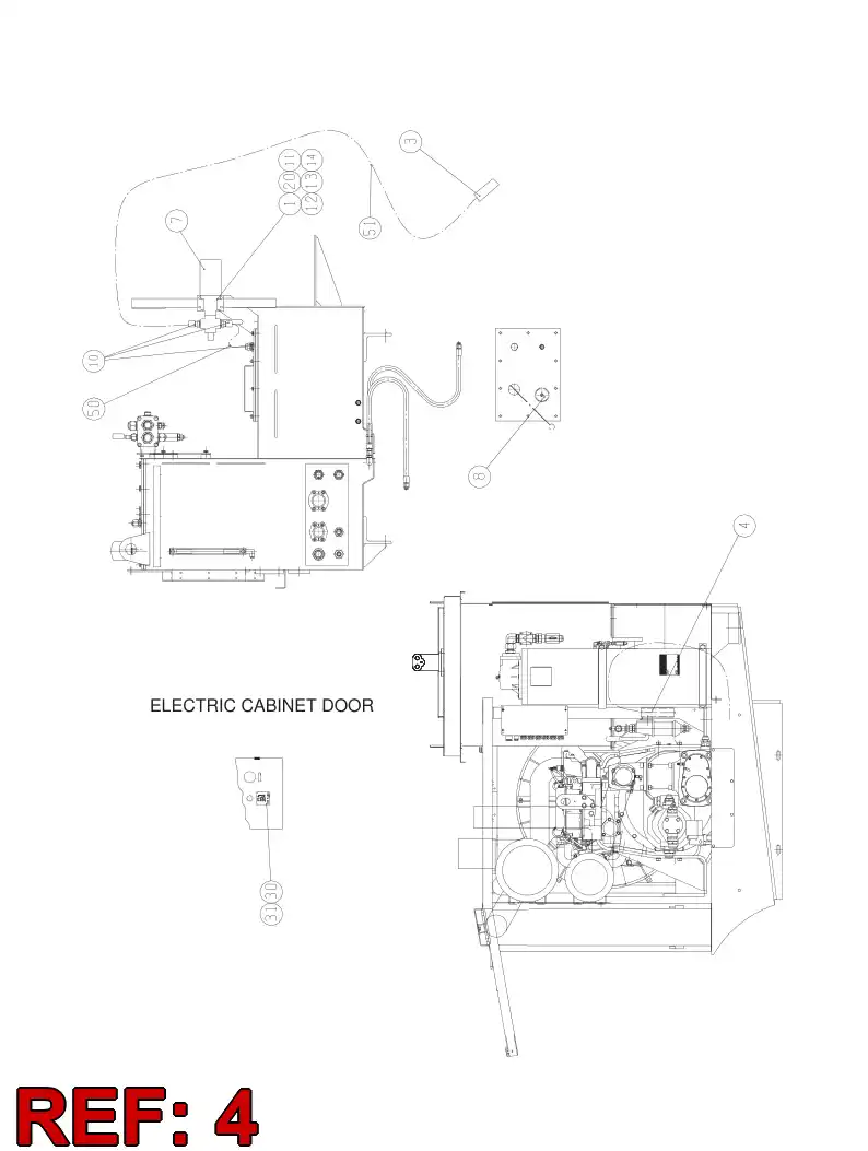 55032889 550 328 89 Hose support - Sandvik Technical Drawing