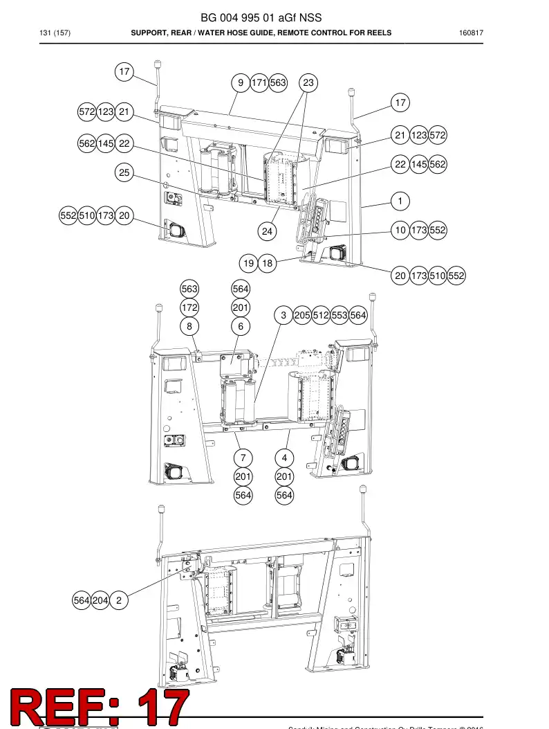 55033352b 550 333 52b Bar - Sandvik Technical Drawing