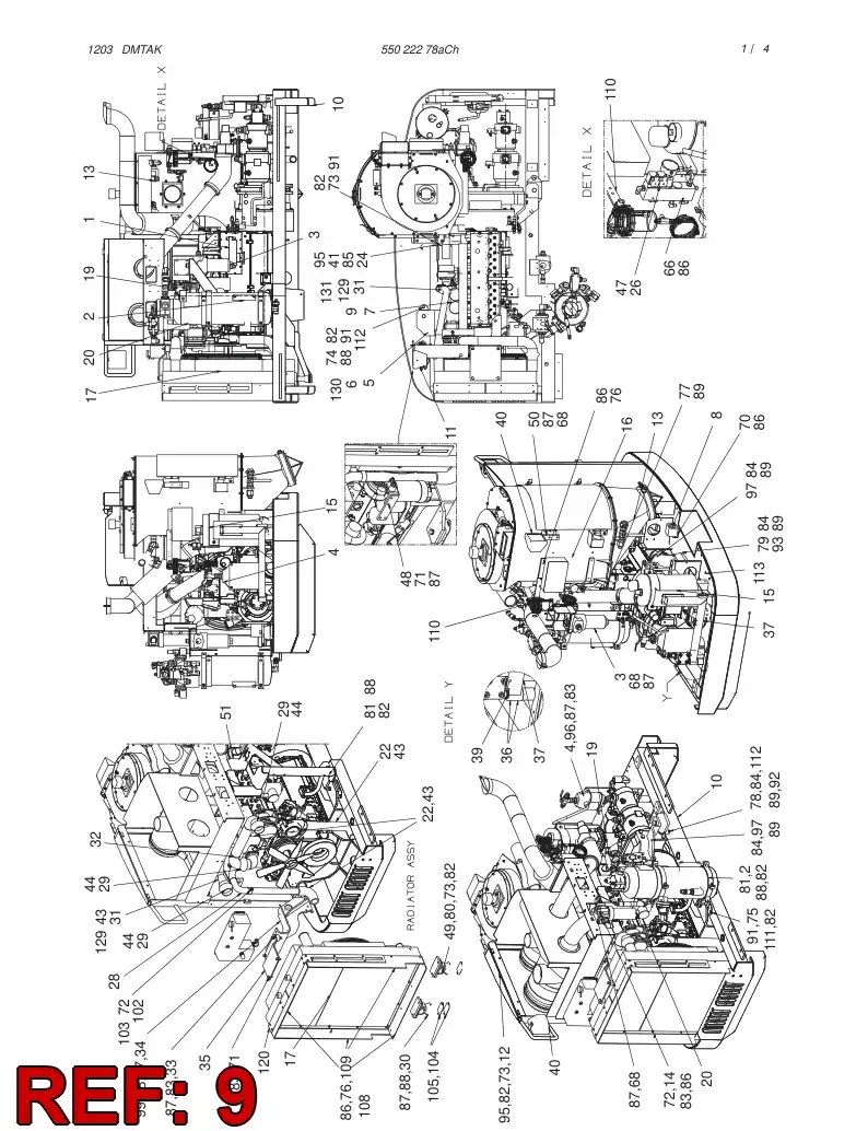 55033569 550 335 69 SUPPORTING BLOCK - Sandvik Technical Drawing