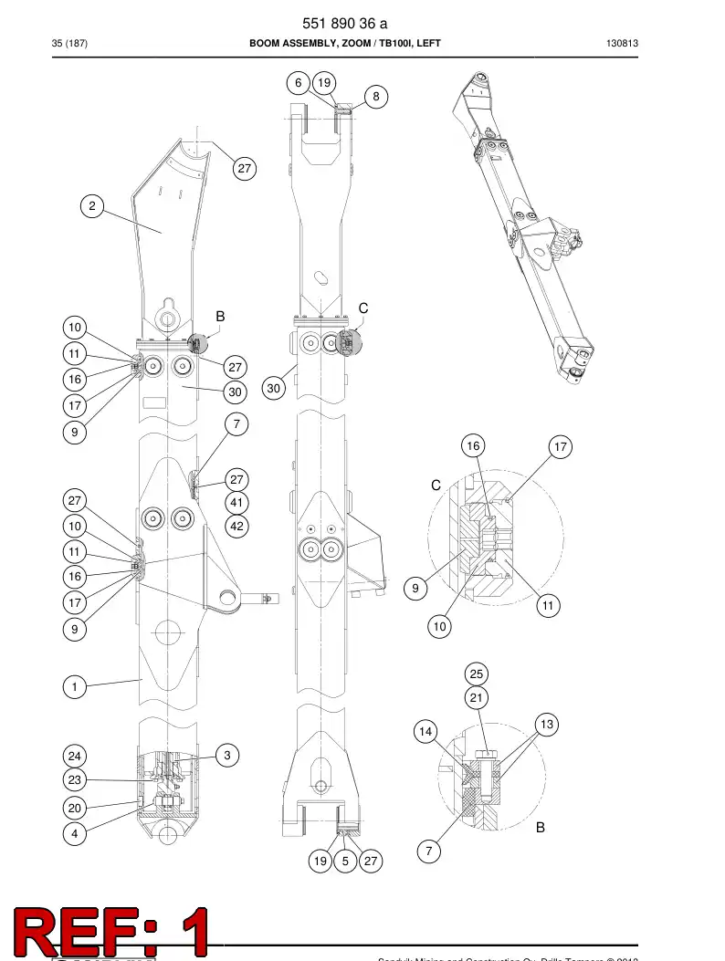 55034064c 550 340 64c Outer pipe - Sandvik Technical Drawing