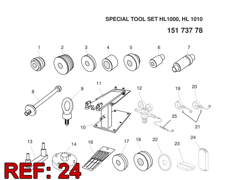 55034215 550 342 15 PUNCH - Sandvik Technical Drawing