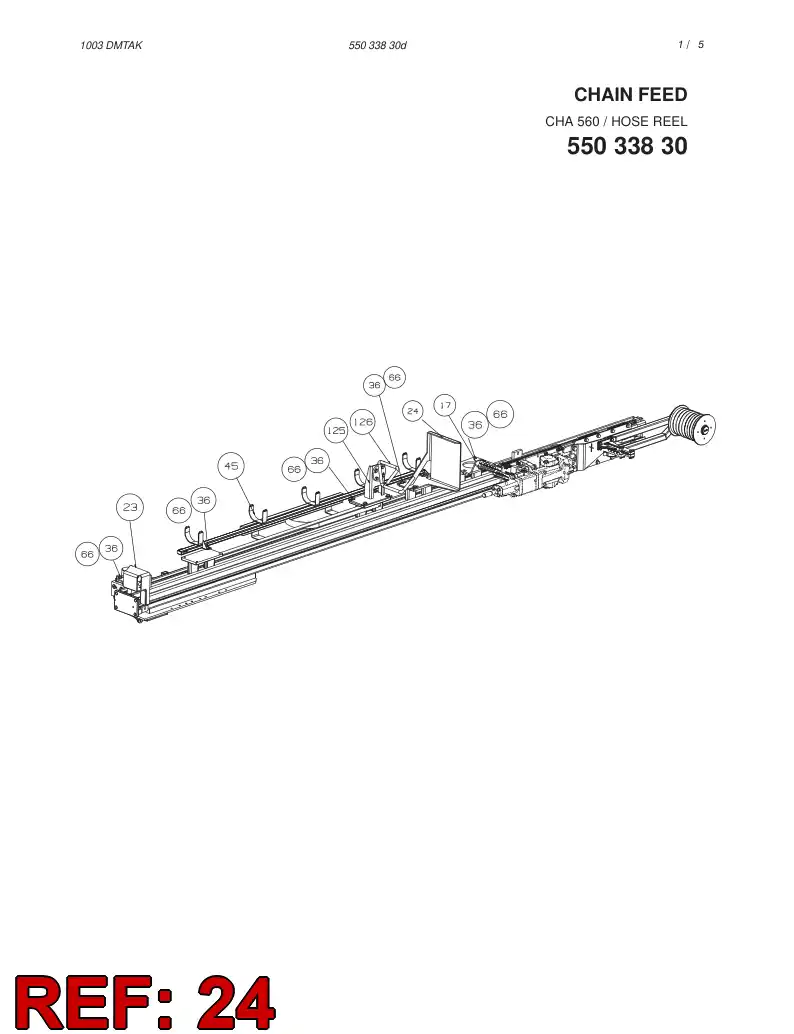 55035040 550 350 40 SUPPORTING BLOCK - Sandvik Technical Drawing