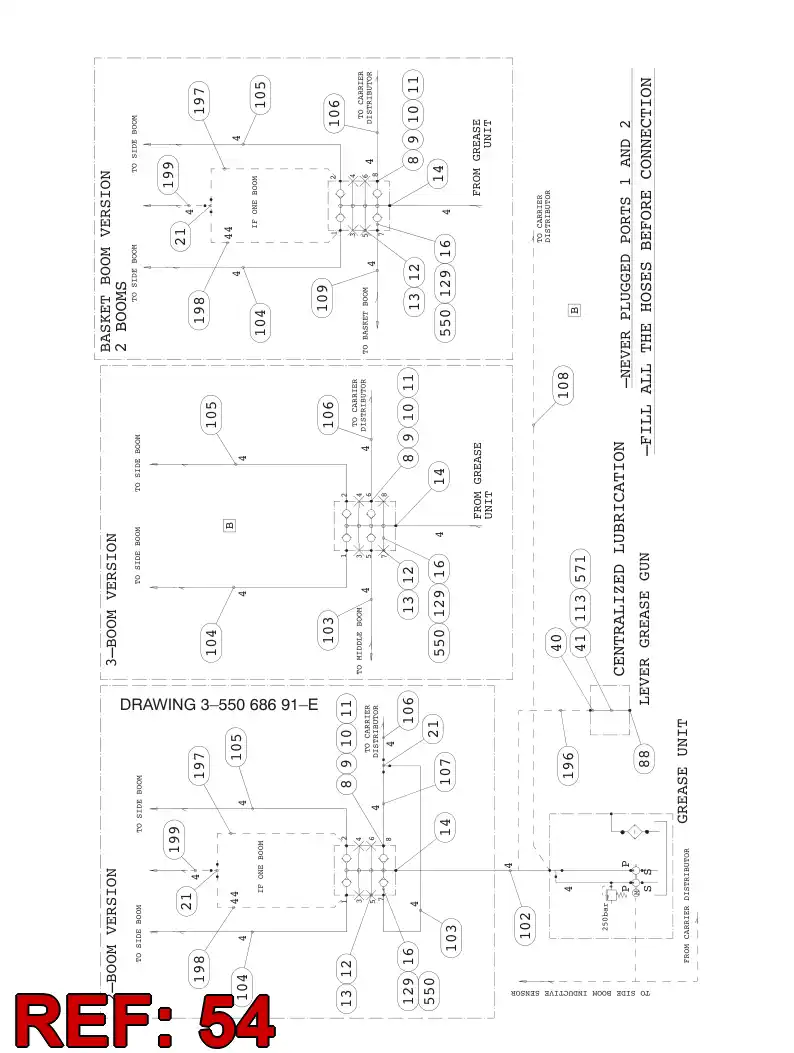 55035415 550 354 15 CONNECTOR - Sandvik Technical Drawing