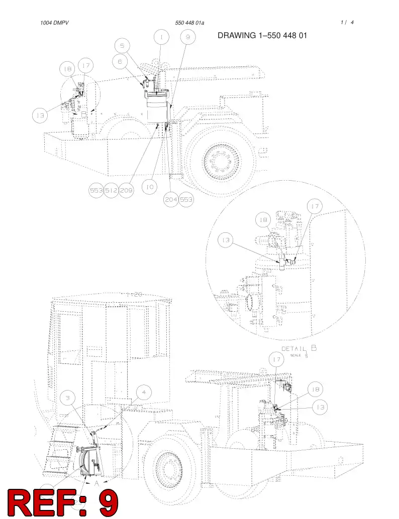55035646 550 356 46 BRACKET - Sandvik Technical Drawing
