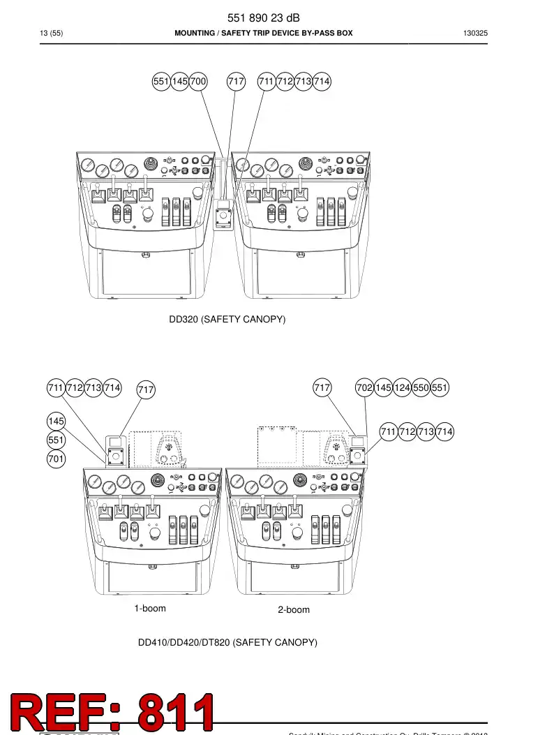 550 357 17 HOSE DE PROTECCIN - drawing