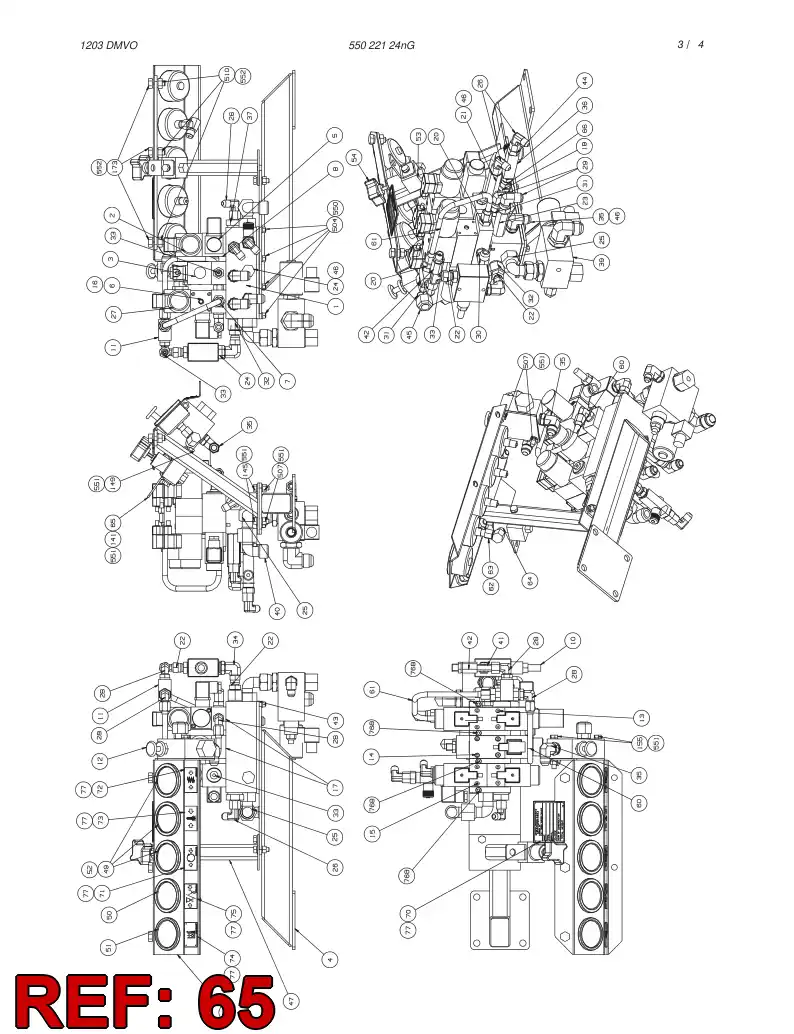 55035893 550 358 93 CLIP - Sandvik Technical Drawing