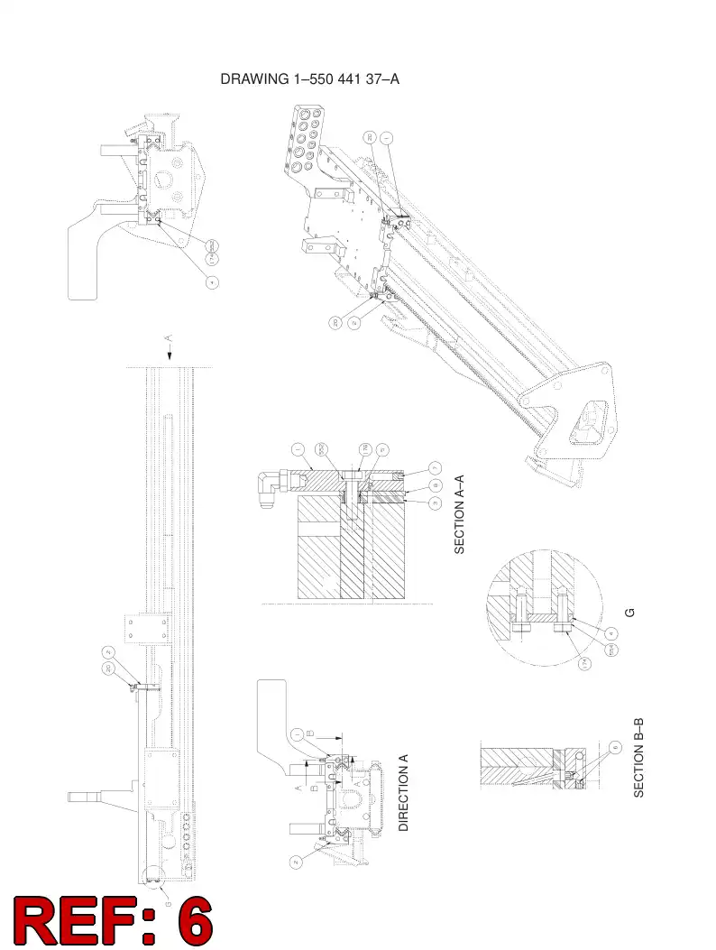550 361 78 Nozzle - drawing