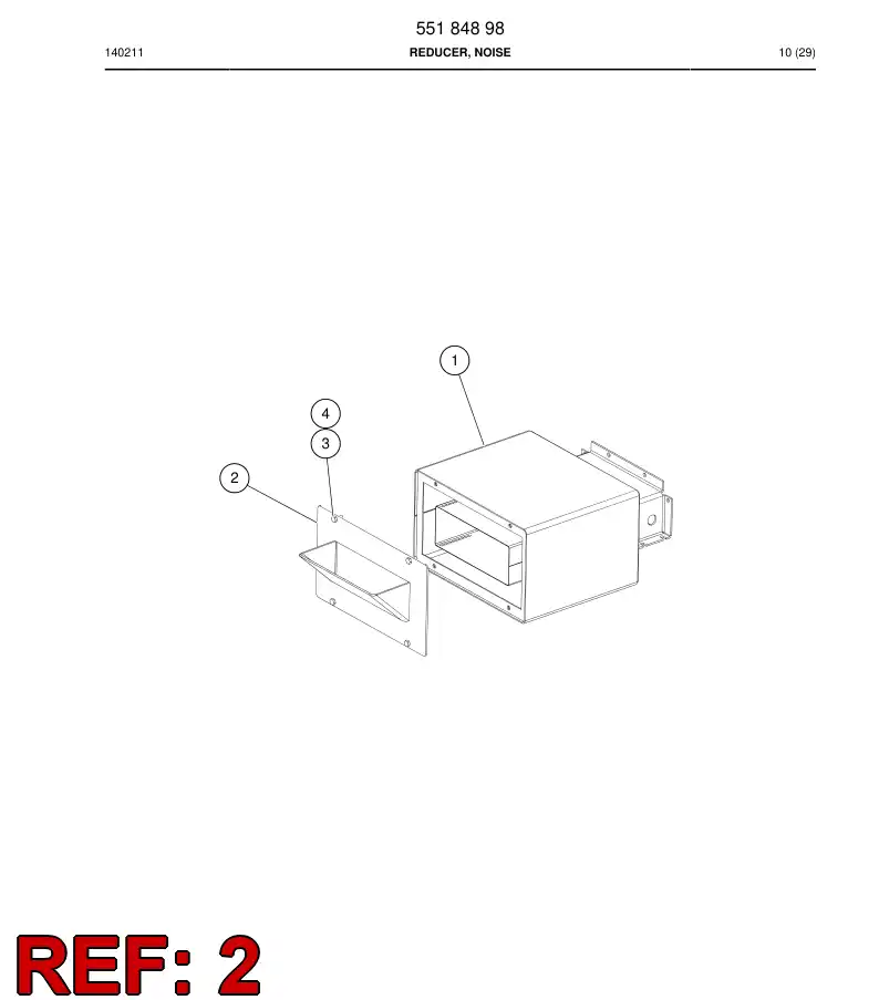 55037114a 550 371 14a Plate - Sandvik Technical Drawing