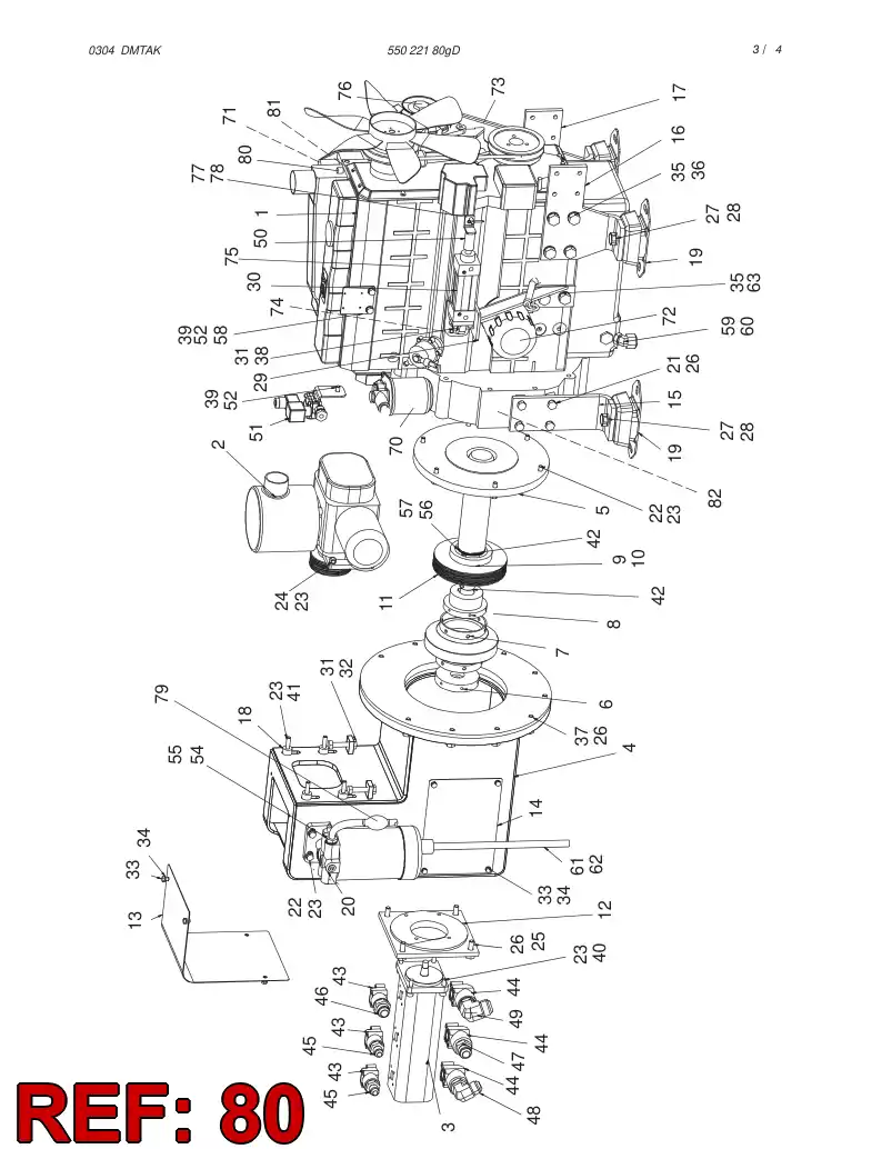 55038433 550 384 33 PRESSURE SENSOR - Sandvik Technical Drawing