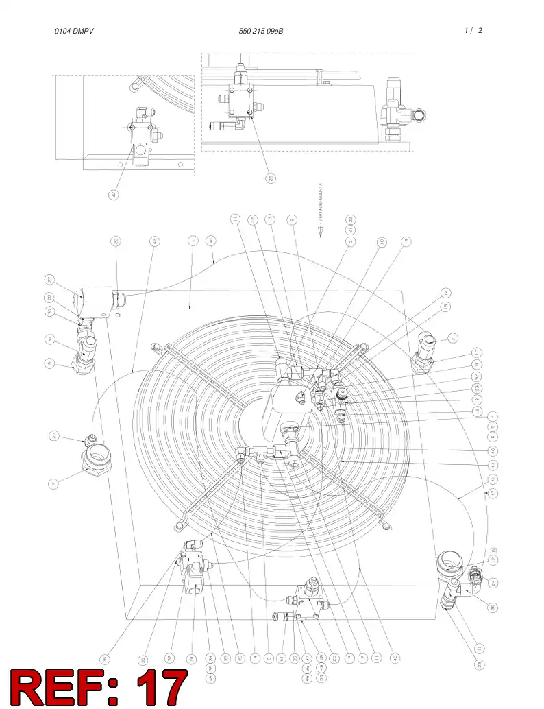 55039274 550 392 74 STRAIGHT THREAD ADAPTER - Sandvik Technical Drawing