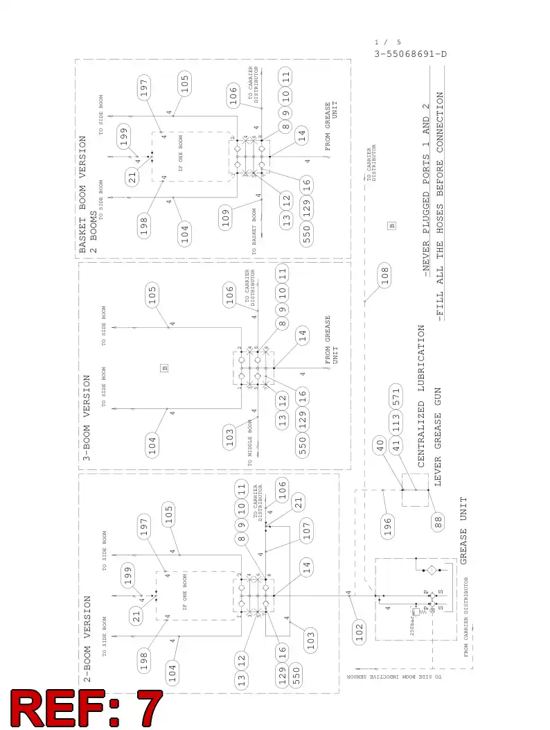 55039681 550 396 81 LOCKING, LUBRICATION FITTINGS - Sandvik Technical Drawing