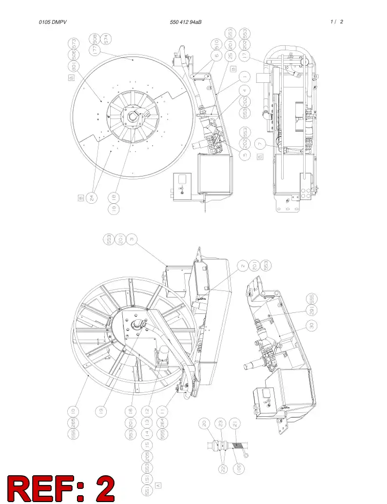 55040114 550 401 14 BOX - Sandvik Technical Drawing