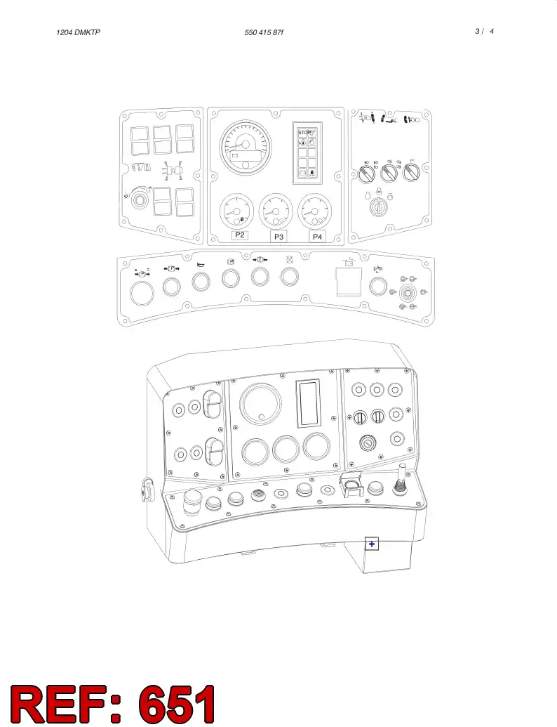 55040210 550 402 10 WIRING INSTRUCTION - Sandvik Technical Drawing