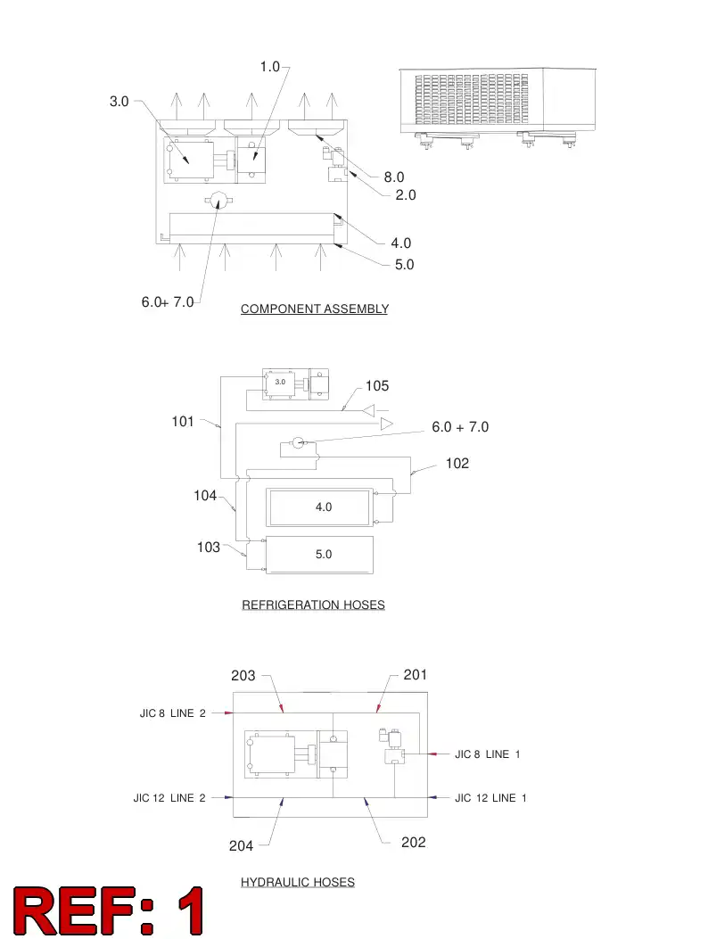 55040429 550 404 29 SPACER RING - Sandvik Technical Drawing