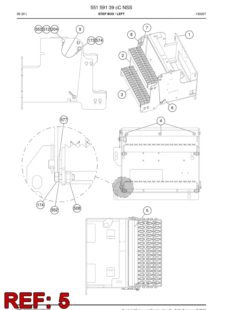 55040860b 550 408 60b Round bar - Sandvik Technical Drawing