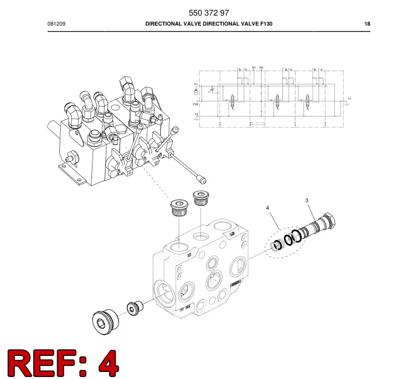 55040870 550 408 70 Seal kit - Sandvik Technical Drawing
