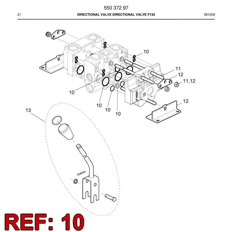 55040877 550 408 77 Seal kit - Sandvik Technical Drawing