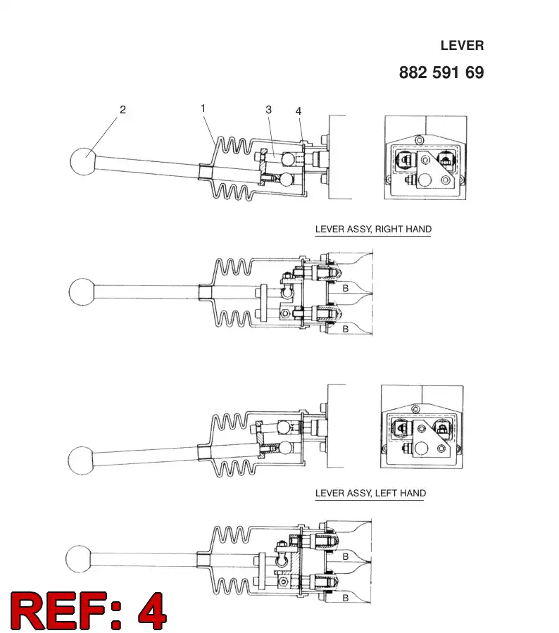 55040996 550 409 96 Plate, Mounting - Sandvik Technical Drawing