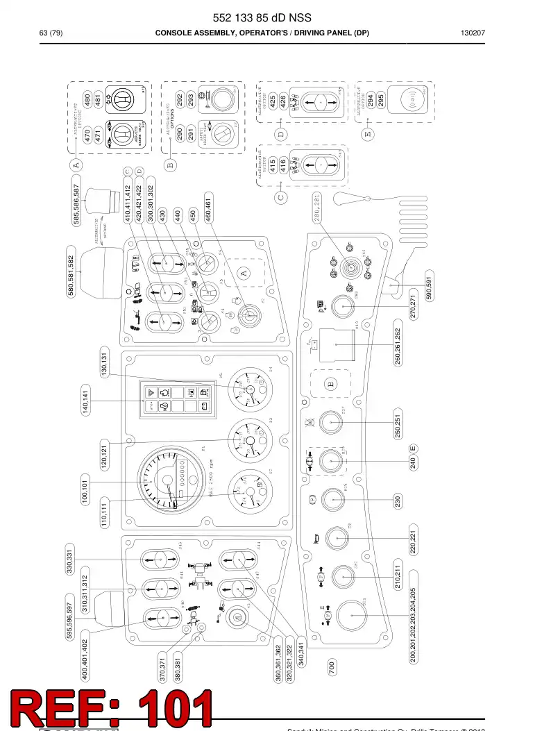 550 413 37b Cable Assembly - drawing