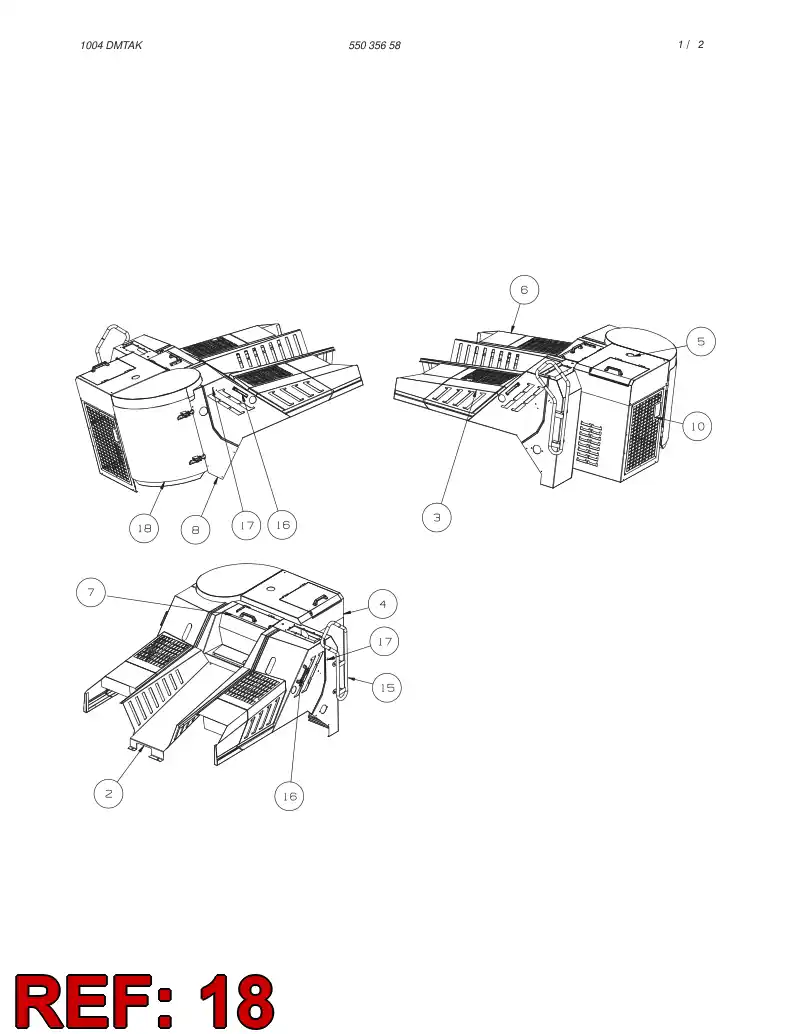 55041557 550 415 57 TOOL BOX - Sandvik Technical Drawing