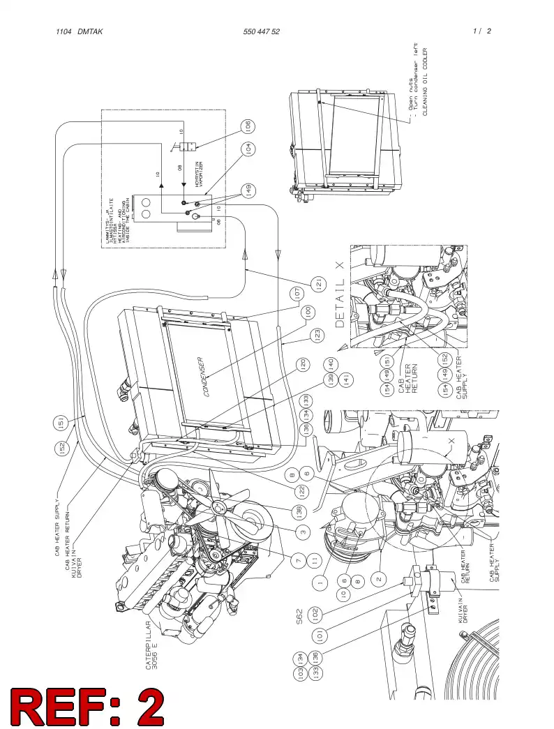 55041624 550 416 24 BRACKET - Sandvik Technical Drawing