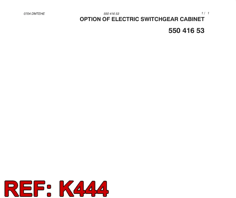 55041686 550 416 86 SPECIAL RELAY - Sandvik Technical Drawing