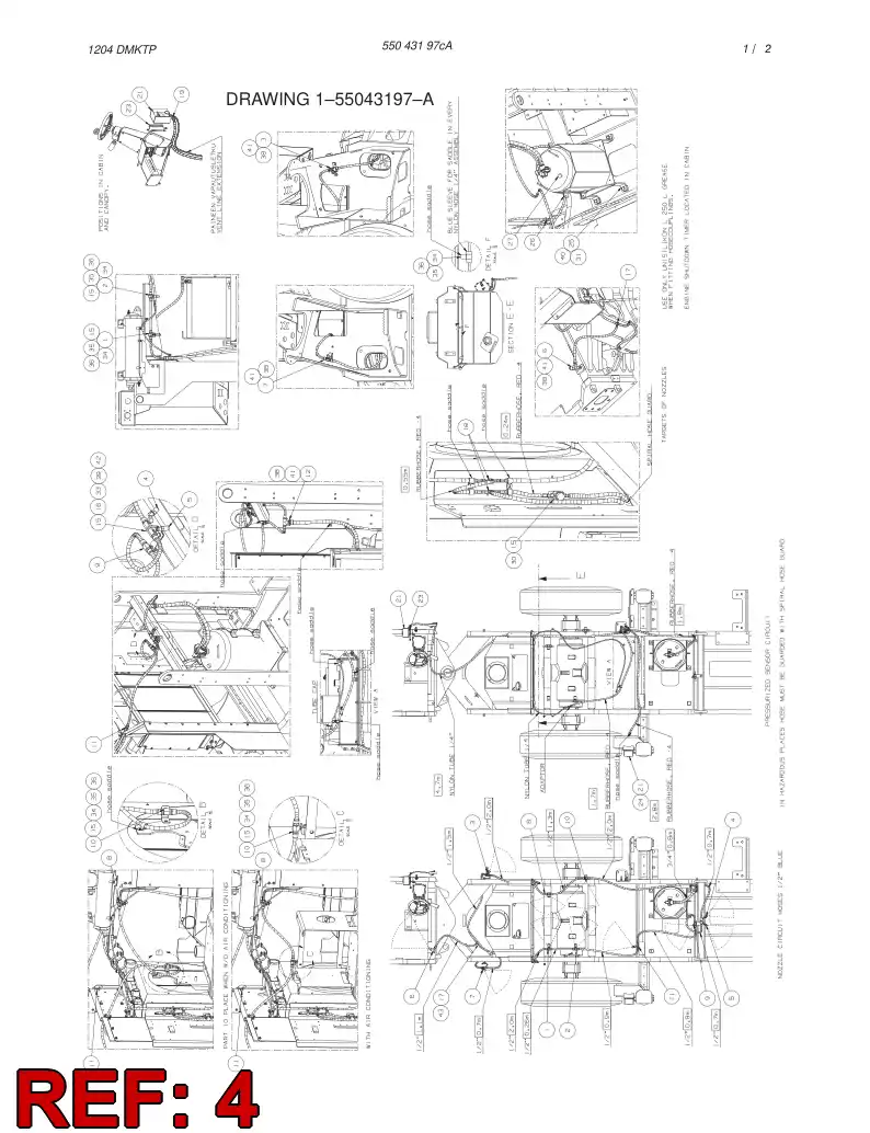 55042025 550 420 25 SPRAY NOZZLE ADAPTER ASSEMBLY - Sandvik Technical Drawing