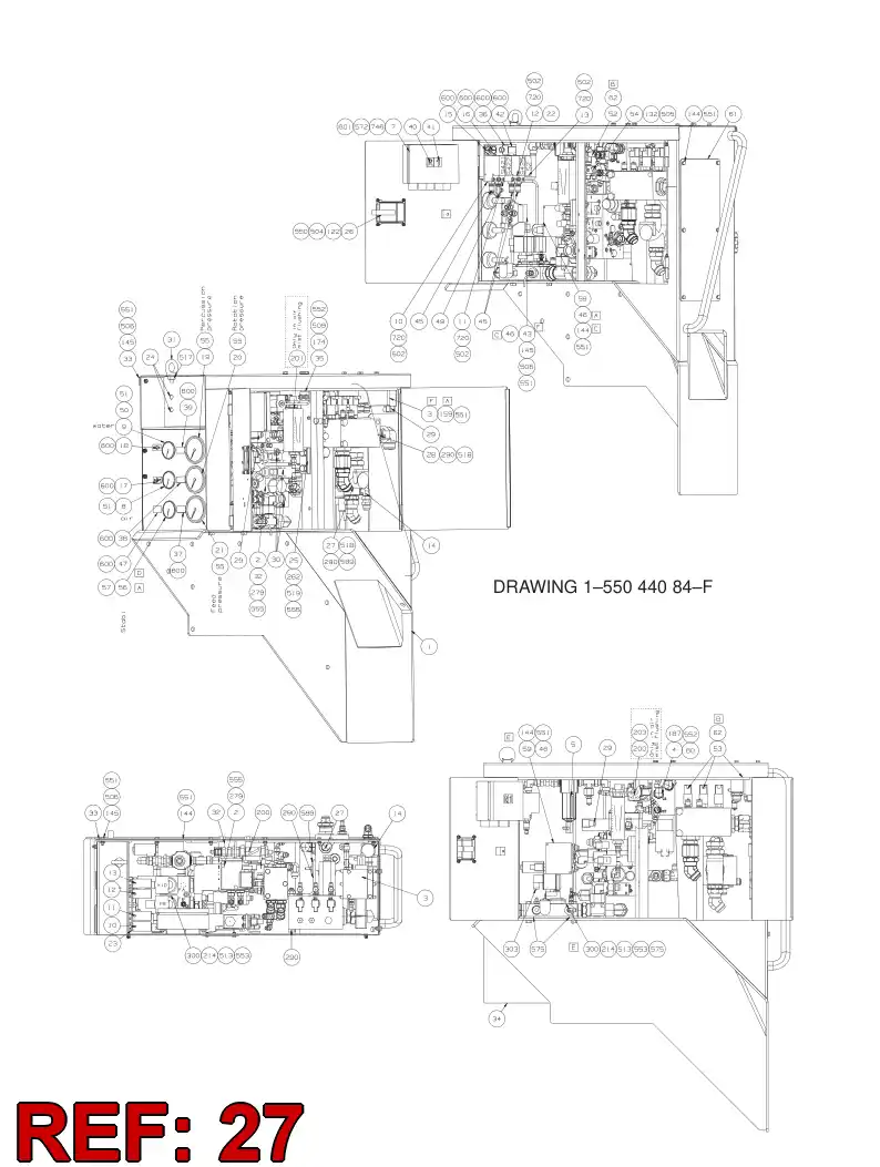 55042108 550 421 08 COLLECTING PIECE - Sandvik Technical Drawing